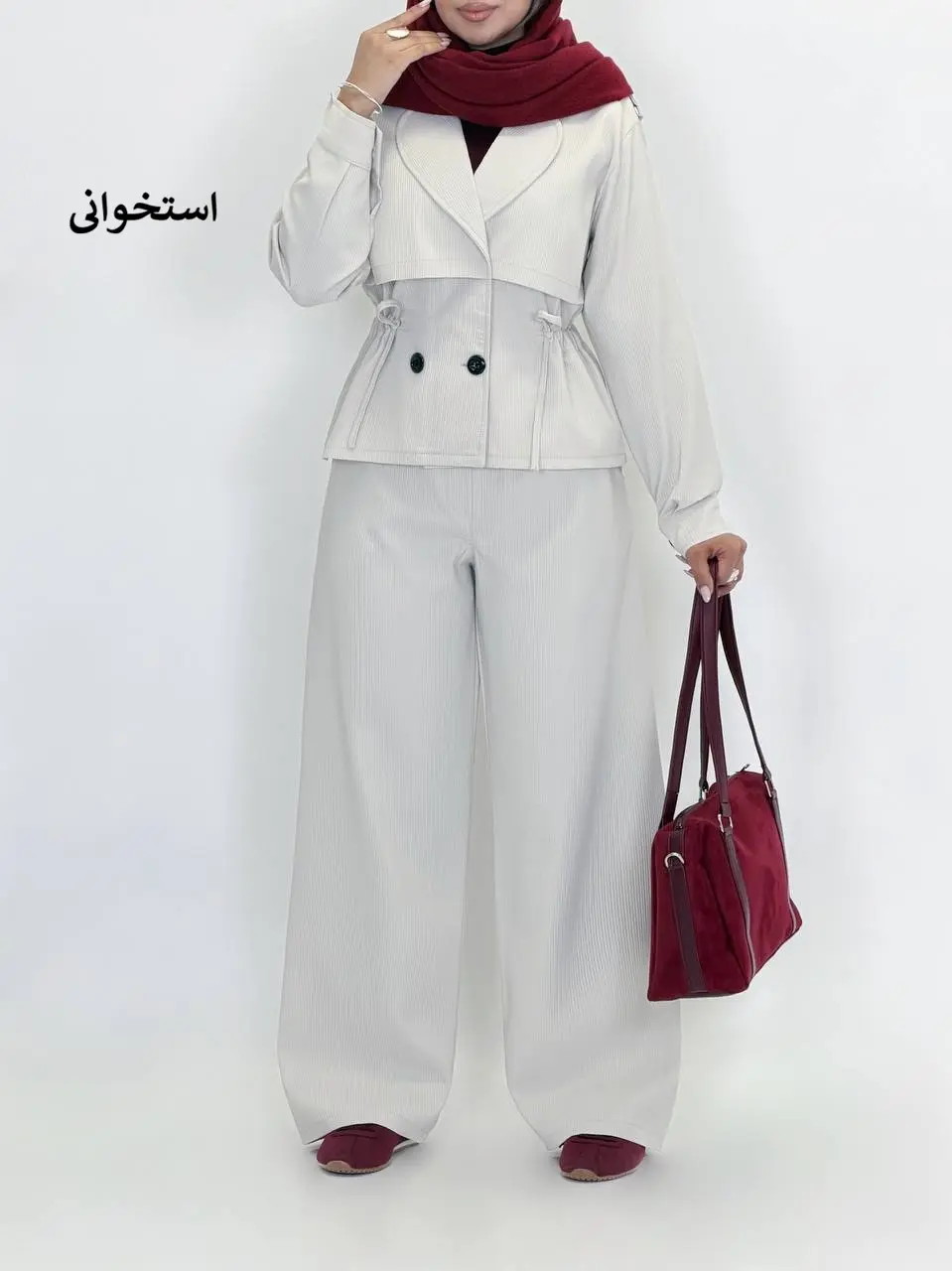 7574-کت وشلوار نارین